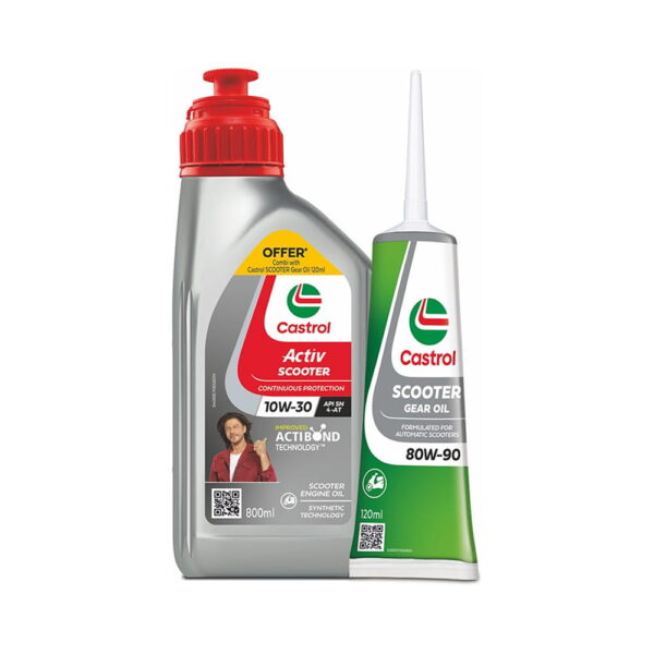 Castrol ACIV SCOOTER 10W30 8000ML COMBO