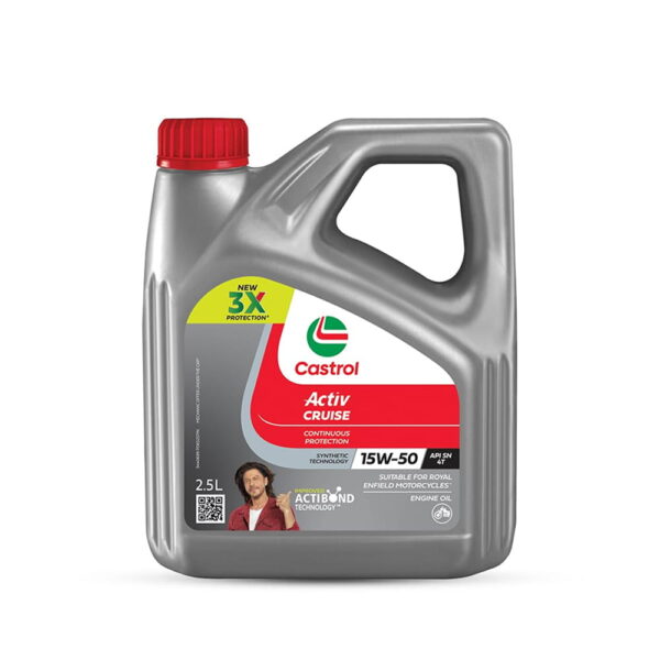Castrol ACTIV CRUISE 15W50 2.5L