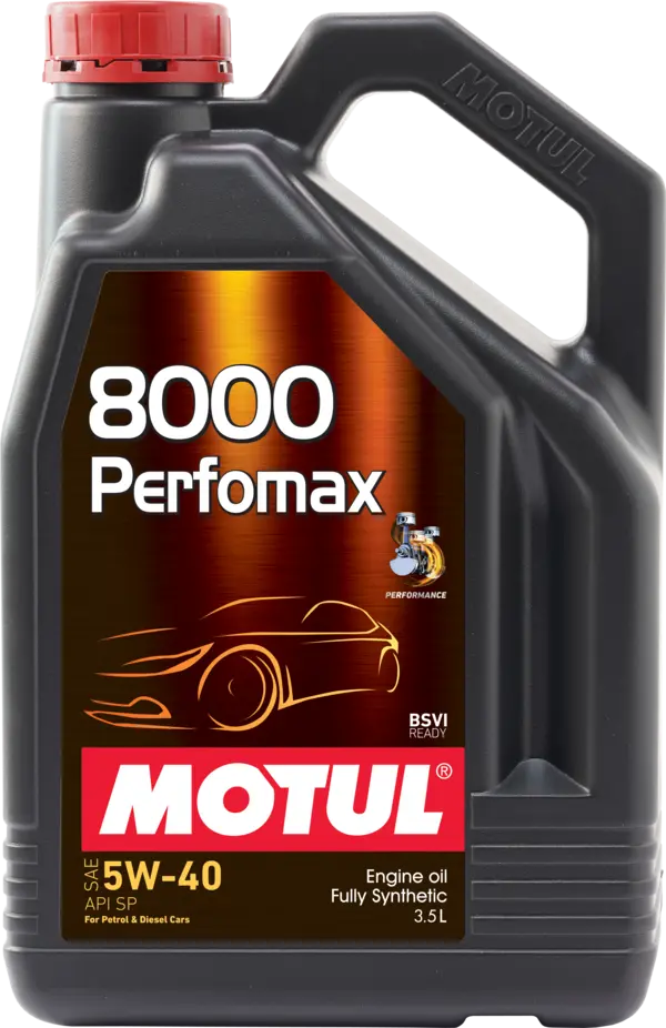 MOTUL 8000 PERFOMAX 5W40 3.5 LTR Car ENGINE OIL Fully synthetic engine oil engineered for Next Level Performance