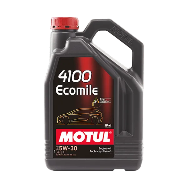 MOTUL 4100 ECOMILE 5W30 Technosynthese Engine Oil (3L)