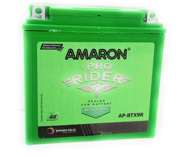 AMARON PRO Bike Rider 2 Wheeler Battery - 12APBTX9 9ah
