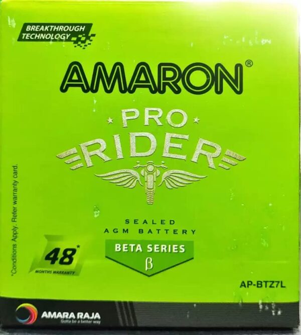 AMARON PRO Bike Rider 2 Wheeler Battery - APBTZ7L