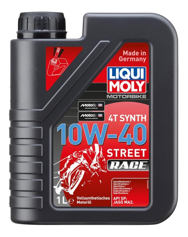 Liqui Moly 10W40 Street Race Fully Synthetic Engine Oil (1 Litre)