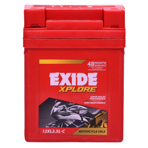 EXIDE XPLORE 12XL 2.5ah